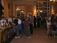 Saturday - Queue in non-smoking bar 1